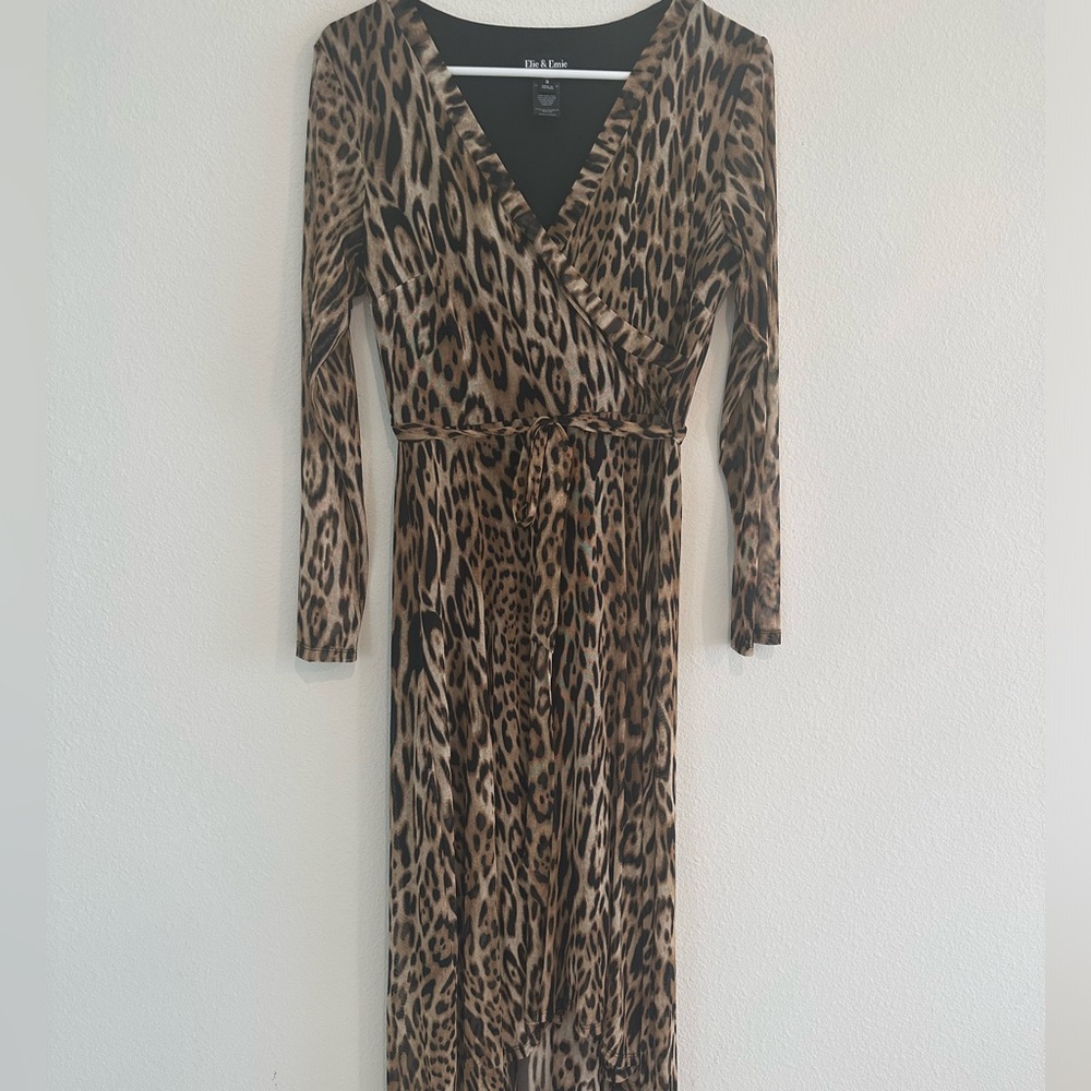 Elisa & Emie Leopard Dress